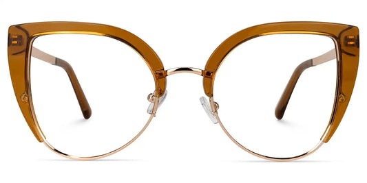 Brewer Brown Cat eye Glasses