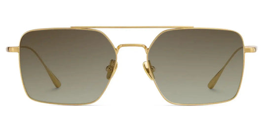 Jensen Gold Aviator Sunglasses