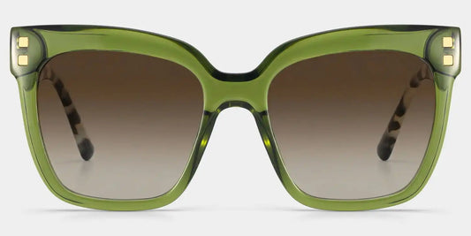Minguela Green Square Sunglasses