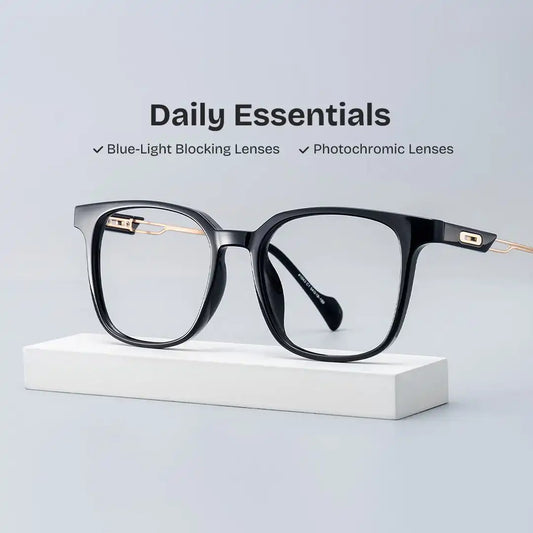 Chloe Black Square Glasses