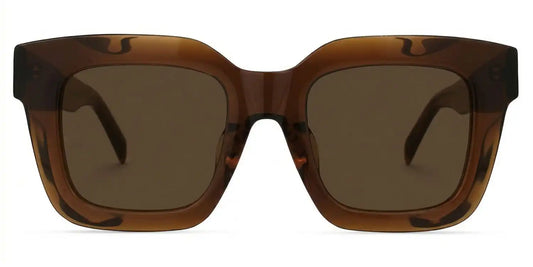Trinity Tawny Square Sunglasses