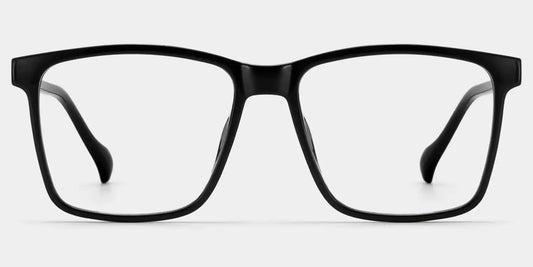 Burgos Black Square Glasses