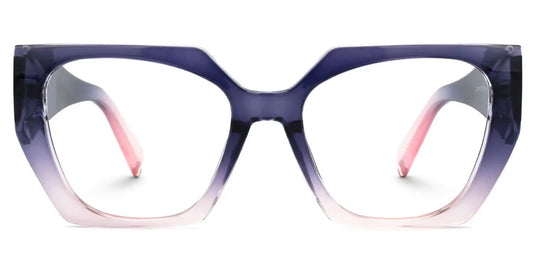 Sileidy Purple-Pink Rectangle Glasses