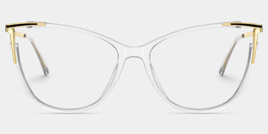 Yomary Clear Cat eye Glasses