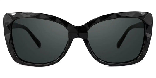 Wendell Black Cat eye Sunglasses