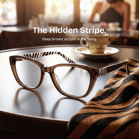 Brielle Brown Cat eye Glasses