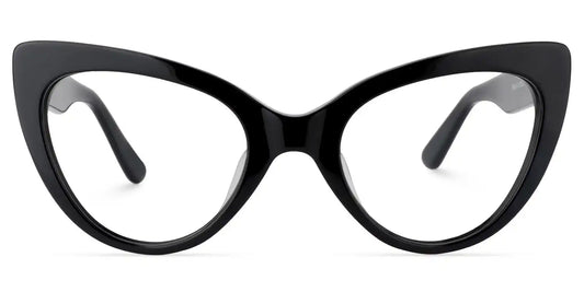 Claudette Black Cat eye Glasses