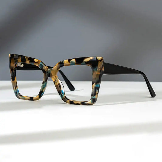 Thiline Tortoise Square Glasses