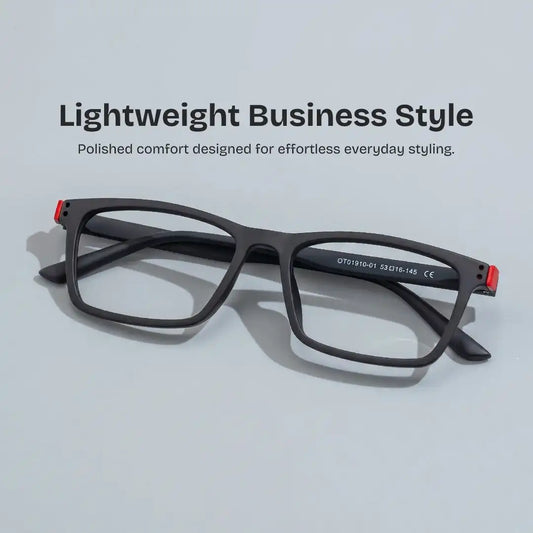 Cheche Black Rectangle Glasses