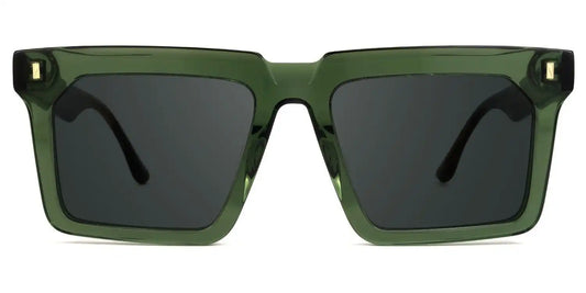 Moreland Green Rectangle Sunglasses