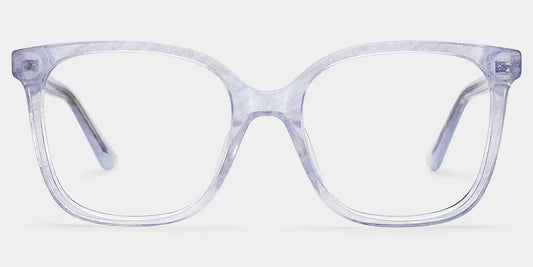 Caroline Clear Square Glasses