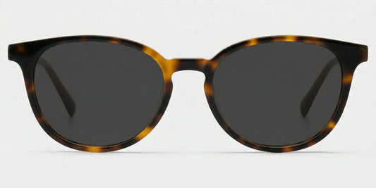 Allison Tortoise Round Sunglasses