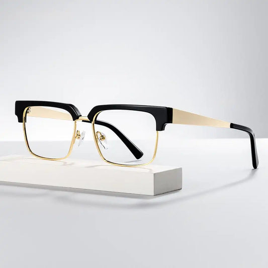 Gerena Black Browline Glasses