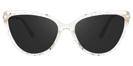 Lucas Clear Cat eye Sunglasses