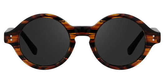 Giggs Tortoise Round Sunglasses