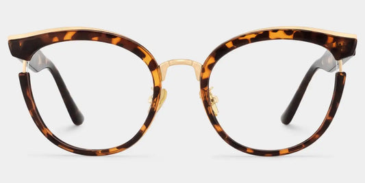 Laraine Tortoise Cat eye Glasses
