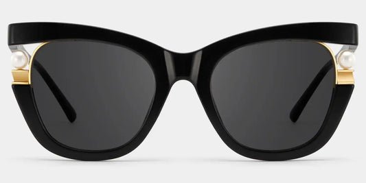 Pearl Black Cat eye Sunglasses