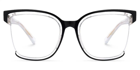 Cadogan Black Square Glasses