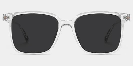 Contreras Clear Square Sunglasses