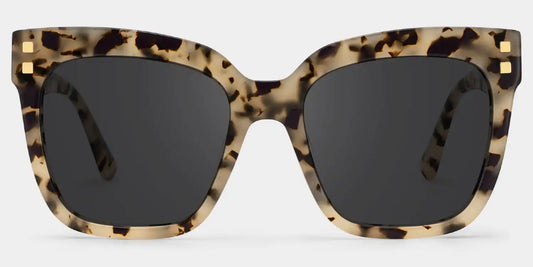 Minguela Brown-Tortoise Square Sunglasses