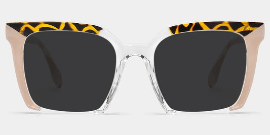 Misty Pink Square Sunglasses