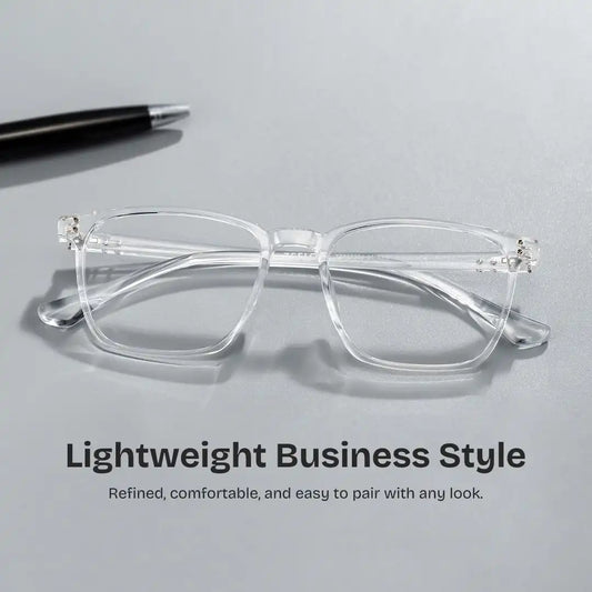 Martinez Clear Square Glasses
