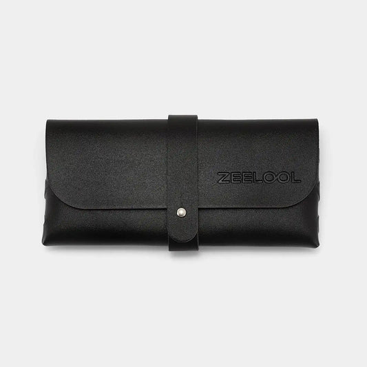 Black Man-made Leather Box