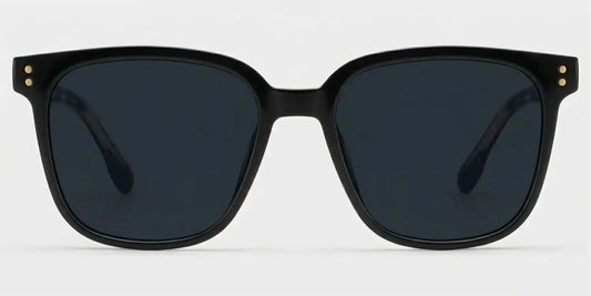 Donnalyn Black Square Sunglasses