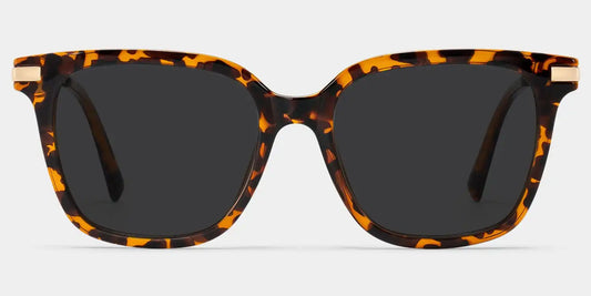 Jacqui Tortoise Rectangle Sunglasses