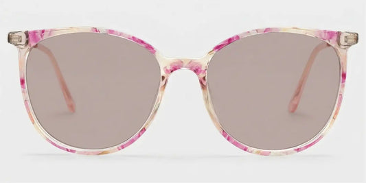 Chanty Pink Round Sunglasses