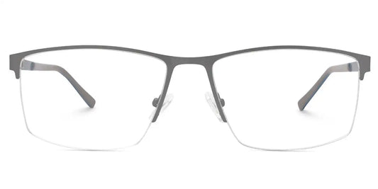 Graniela Gray Rectangle Glasses
