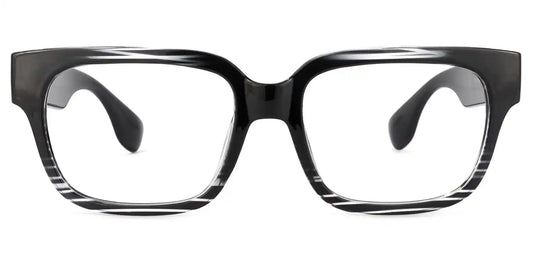 Colin Black Rectangle Glasses