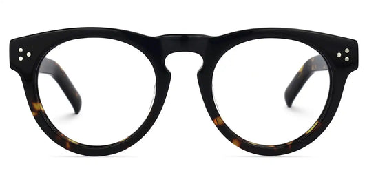 Malloy Tortoise Round Glasses