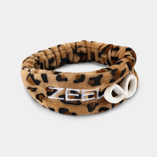Leopard print Coral Fleece Headband
