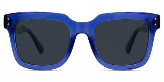 Liizbeett Blue Square Sunglasses
