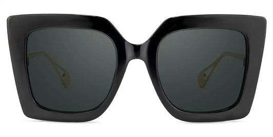 Qatar Black Square Sunglasses