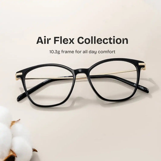 Jessica Black Cat eye Glasses