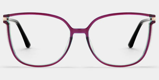 Rodz Purple Square Glasses