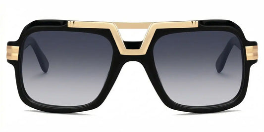 Croswell Black Aviator Sunglasses