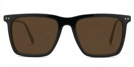 Frantz Black Square Sunglasses