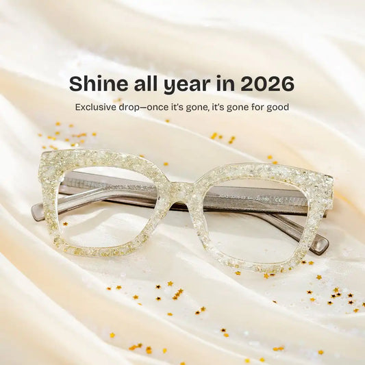 Renata Silver Square Glasses