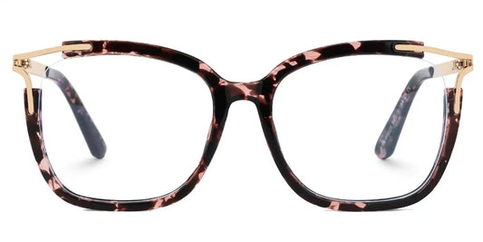 Sidibe Tortoise Square Glasses