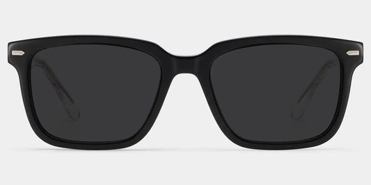 George Black Rectangle Sunglasses