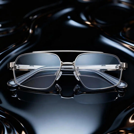 Sterling Silver Aviator Glasses