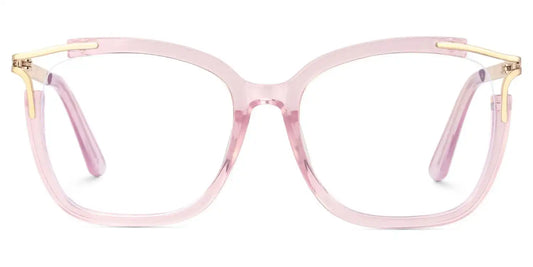 Sidibe Pink Square Glasses