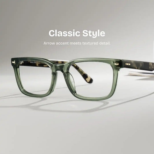 Patrick Green Rectangle Glasses