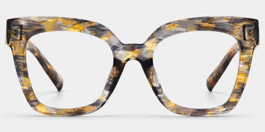 Malcolm Brown Square Glasses