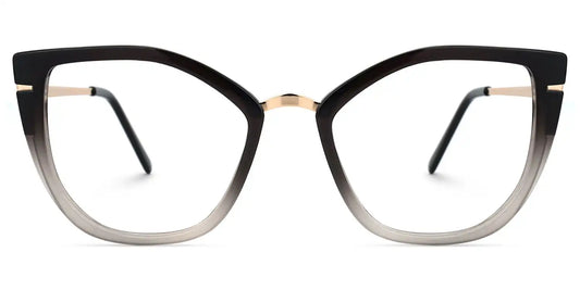 Tabrieah Black-Gray Cat eye Glasses