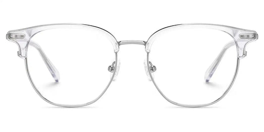 Geno Clear Browline Glasses
