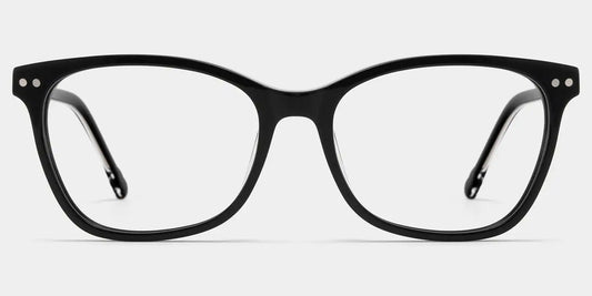 Marigold Black Rectangle Glasses